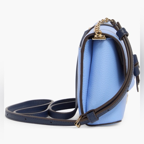 Kate Spade New York-Knott Flap Chain Small Leather Crossbody - Picture 4 of 14